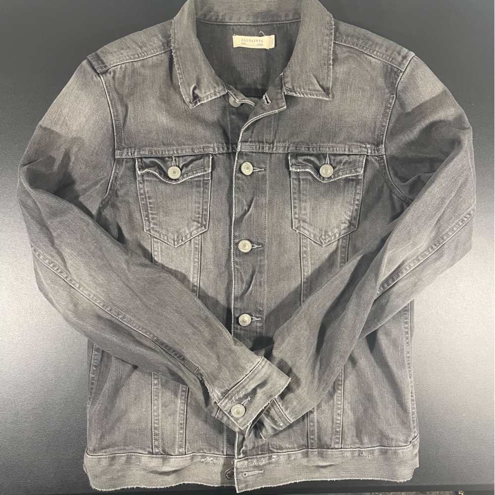 All Saints - Grey denim jacket